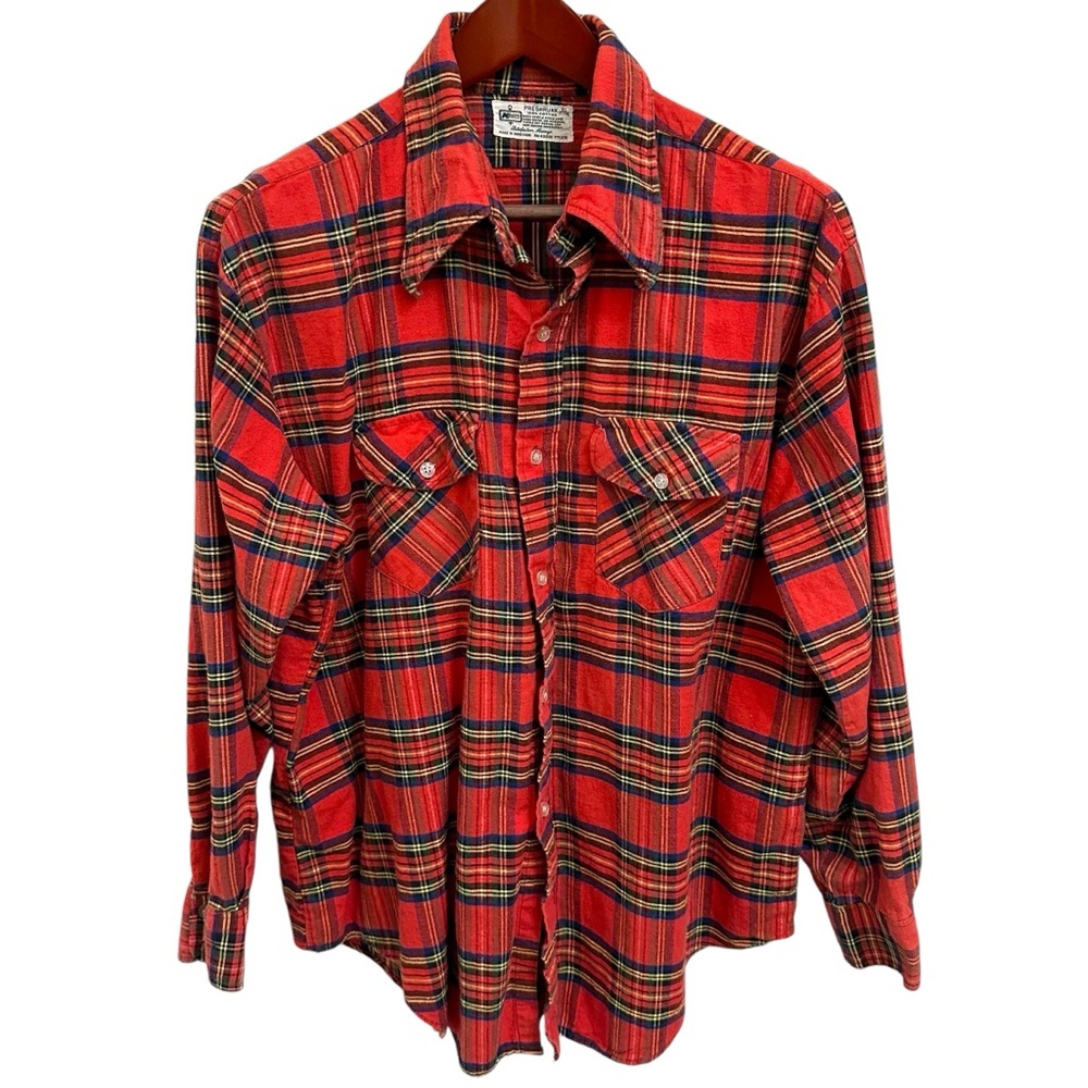 Vintage K-Mart Plaid Shirt XL